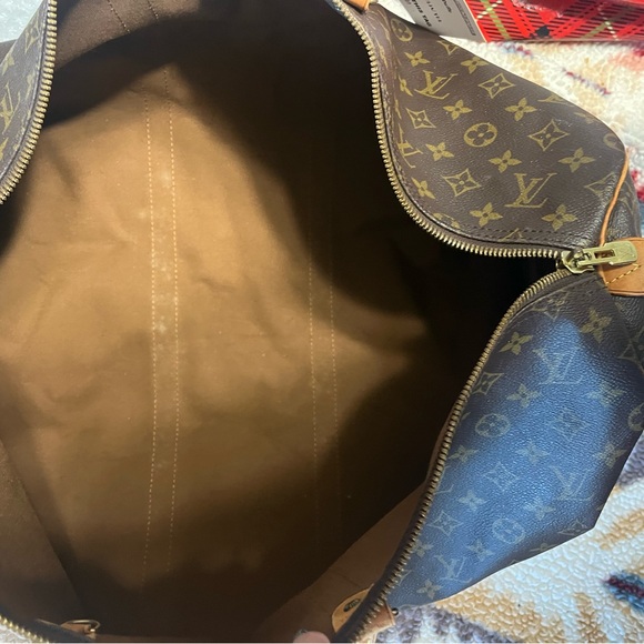 Louis Vuitton Brown Monogram Duffle Bag - Picture 9 of 12